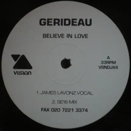 Gerideau - Believe In Love