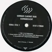 LP - German Clarinet Duo - Schwarzlicht