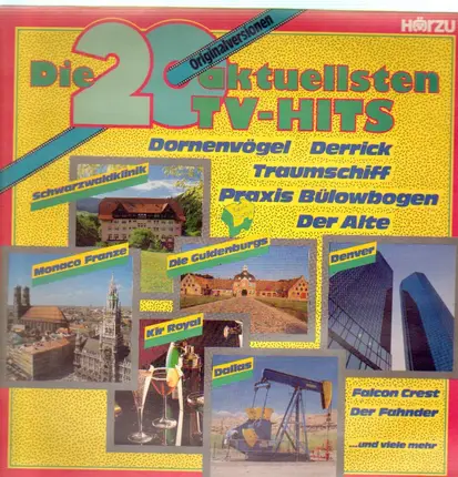 German Television themes - Die 20 aktuellsten TV-Hits
