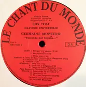 LP - Germaine Montero - Paseando Por España - Gatefold