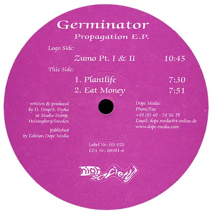 Germinator - Propagation E.P.