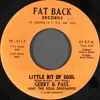7inch Vinyl Single - Gerry Thomas & Paul Roland Martinez And The Soul Emissaries - Little Bit Of Soul