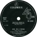 7inch Vinyl Single - Gerry & The Pacemakers - Girl On A Swing - Company Sleeve