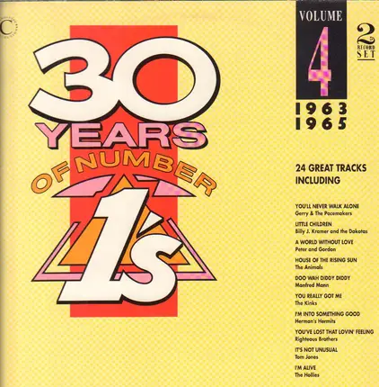 Gerry & The Pacemakers / The Animals a.o. - 30 Years Of Number 1's Volume 4
