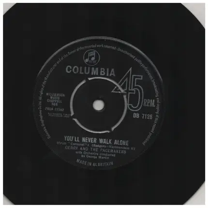 Gerry And The Pacemakers, Gerry & The Pacemakers - You'll Never Walk Alone