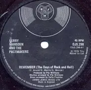 Gerry Marsden - Remember (The Days Of Rock And Roll)
