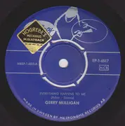 7inch Vinyl Single - Gerry Mulligan And His Sextet - Presenting The Gerry Mulligan Sextet - Vol. 4