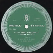 LP - Gerry Mulligan & Johnny Hodges - Gerry Mulligan Meets Johnny Hodges