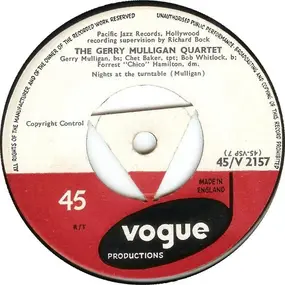 Gerry Mulligan - Nights At The Turntable / Frenesi