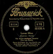 Gerry Mulligan Quartet Plus Lee Konitz - Lover Man / Lady Be Good