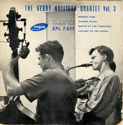 Gerry Mulligan Quartet - Vol. 3