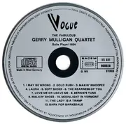 CD - Gerry Mulligan Quartet - Pleyel Concert