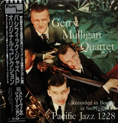 Gerry Mulligan Quartet - Recorded In Boston At Storyville