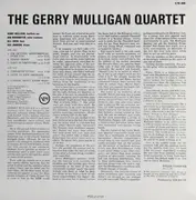 CD - Gerry Mulligan Quartet - The Gerry Mulligan Quartet