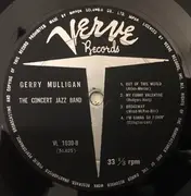 LP - Gerry Mulligan - The Concert Jazz Band