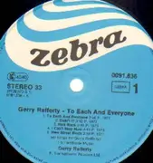 LP - Gerry Rafferty - To Each And Everyone