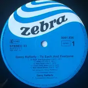 LP - Gerry Rafferty - To Each And Everyone
