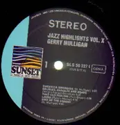 LP - Gerry Mulligan - Jazz Highlights Vol.10