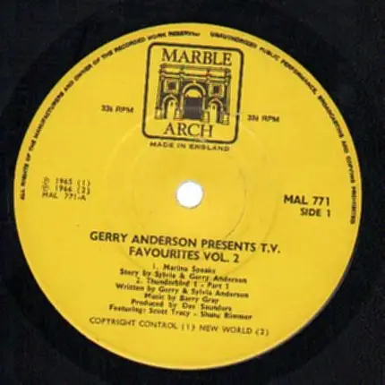 Gerry Anderson - T.V. Favourites Vol. 2