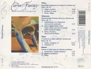 CD - Weber / SChumann / Rossini - Clarinet Fantasy