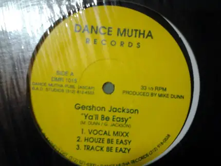 Gershon Jackson - Ya'll Be Easy