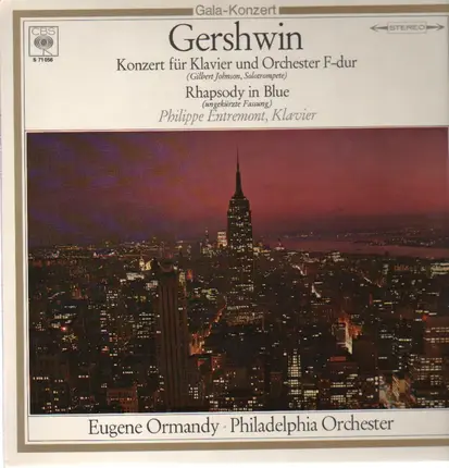 Gershwin - Konzert für Klavier und Orch F-dur, Rhapsody in Blue