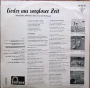 10'' - Gesangsduo Schönborn-Ackermann - Lieder Aus Sorgloser Zeit - Mono