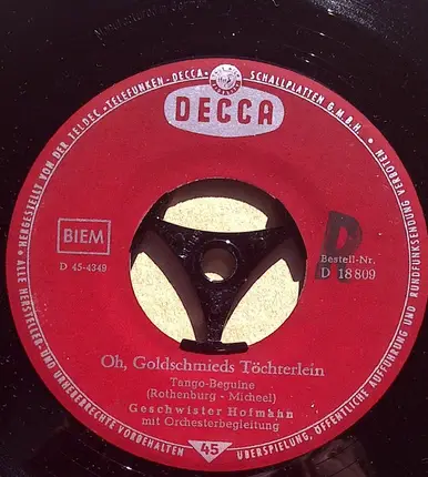 Geschwister Hofmann - Vergessen, Verlassen, Verloren