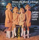 7inch Vinyl Single - Geschwister Jacob - Wenn Die Musik Erklingt / Junge Liebe Rostet Nicht