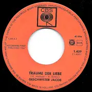 7inch Vinyl Single - Geschwister Jacob - Träume Der Liebe / So Einen Boy