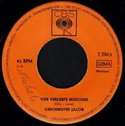 7'' - Geschwister Jacob - Gartenzwerg-Marsch / Vier Verliebte Mädchen