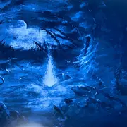 LP - Gespenst - Den Sidste Færd - Blue Transparent, Insert, Ltd Ed.