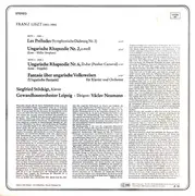 LP - Gewandhausorchester Leipzig , Václav Neumann - Das Leipziger Gwandhausorchester spielt Liszt