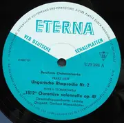 LP - Liszt,Berlioz, Tschaikowski, Rimski-Korssakow/Gewandhausorchester Leipzig - Berühmte Orchesterwerke