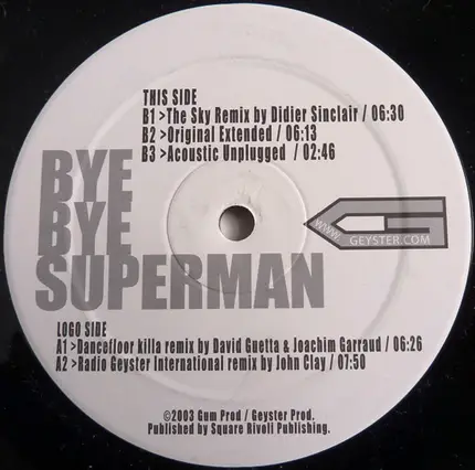 Geyster - Bye Bye Superman