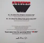Geyster - It's About You
