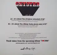 Geyster - It's About You
