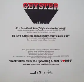 Geyster - It's About You