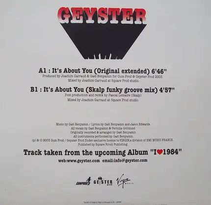 Geyster - It's About You