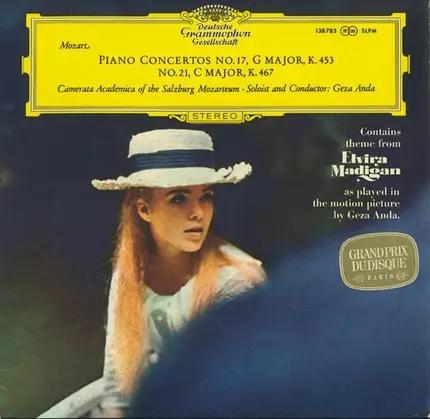 Géza Anda , Wolfgang Amadeus Mozart - Mozart:  Piano Concertos Nos. 17 & 21