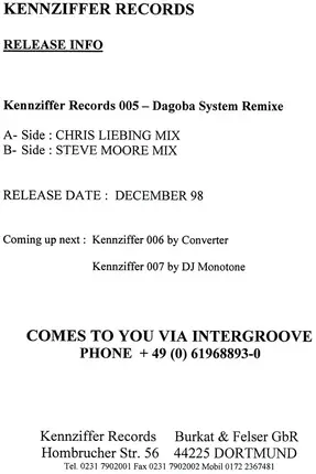 Gfd - Dagoba System Remixe