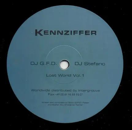 GFD & DJ Stefano - Lost World Vol. 1