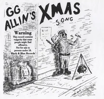 GG Allin / Algae Afterbirth - GG Allin's Xmas Song / Santa Is Dead!