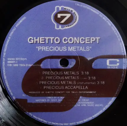 Ghetto Concept Featuring Sticky Fingaz - Heavy Metal