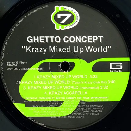 Ghetto Concept - Krazy Mixed Up World / Precious Metals