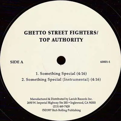 Ghetto Street Fighters - Something Special / Paper Chase