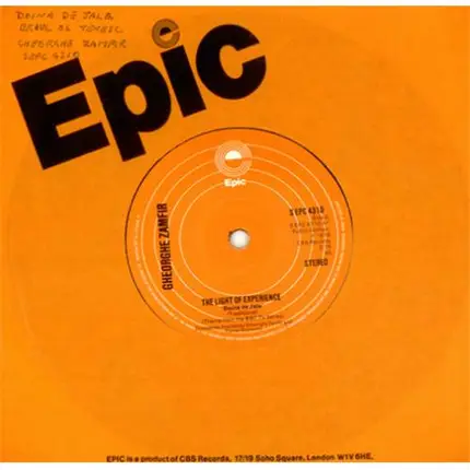 Gheorghe Zamfir - The Light of Experience