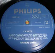 LP - Gheorghe Zamfir - «L' Alouette»