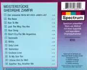 CD - Gheorghe Zamfir - Meisterstücke