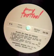 LP - Gheorghe Zamfir et Marcel Cellier - Improvisations Flûte De Pan Et Orgue